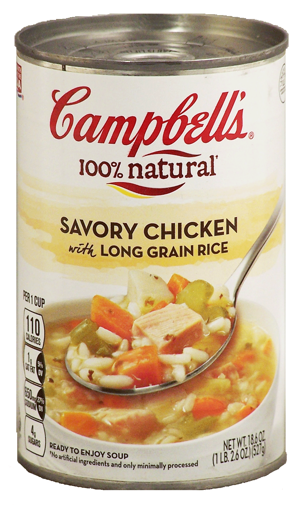 Campbell's&nbsp;Select&nbsp;chicken rice ready to serve soup made with only roasted white meat Full-Size Picture